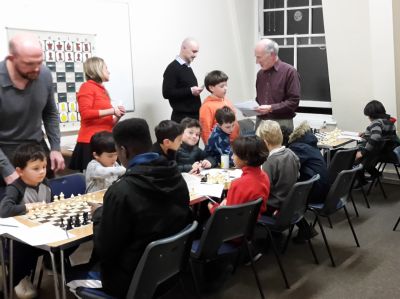 Junior chess class