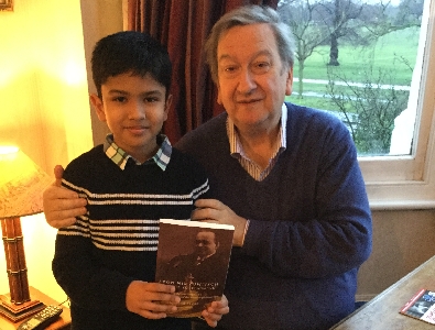 Shreyas Royal meets Ray Keene